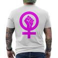 8M Feminista 8 De Marzo Camiseta Hombre Estampado Espalda