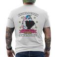 Abuelocorn 1 Kid Father's Day Abuelo Unicorn Granddaughter Mens Back Print T-shirt