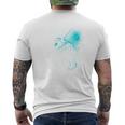 Anglerfish Deep Sea Creatures Angler Fish Ocean Sea Monster Men's T-shirt Back Print
