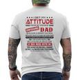 I Get My Attitude From My Freaking Awesome Dad He Love Me So Much Mens Back Print T-shirt