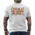 Audiobook Lover Bookish I Paused My Audiobook For This Men's T-shirt Back Print