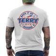 Back It Up Terry Put It In Reverse Fireworks Fun 4Th Of July Men's T-shirt Back Print