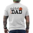 Basketball Dad Sport Lovers Happy Father's Day Mens Back Print T-shirt