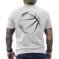 Basketball Graphic Basketball Men's T-shirt Back Print