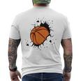 Basketball Players Basketball Team Graphic Sports Basketball Men's T-shirt Back Print
