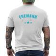 Bester Ehemann Und Papa Geschenk Zumatertag Raglan T-Shirt mit Rückendruck