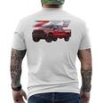 Chevys Silverado Z71 4X4 Truck Men's T-shirt Back Print