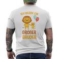 Children's Ich Werde Großbruder T-Shirt mit Rückendruck