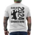Class Of 2024 Congrats Grad 2024 Graduate Congratulations Men's T-shirt Back Print