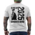 Class Of 2025 Congrats Grad 2025 Graduate Congratulations Men's T-shirt Back Print