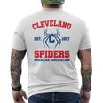 Cleveland Spiders Baseball Fan Men's T-shirt Back Print