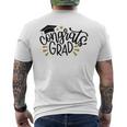 Congrats Grad Graduation Senior 2023 Class Of 2023 Men's T-shirt Back Print