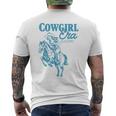 Cowgirl Era Vintage Inspired Western Aesthetic Trendy Men's T-shirt Back Print