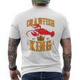 Crawfish King Crawfish Boil Party Festival Mens Back Print T-shirt