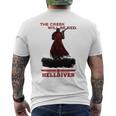 The Creek Will Be Red Game Platform Helldivers Hero Men's T-shirt Back Print