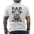 Dad To The Bone Fathers Day Top Mens Back Print T-shirt