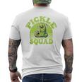 Dill Lightful Pickle Squad Foodie For Pickle Lovers Men's T-shirt Back Print