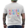 Erster Tag in Kita Kurzärmliges Herren-T-Kurzärmliges Herren-T-Shirt für Kinder, Bin Jetzt Kindergartenkind Schwarz