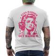 Even Baddies Get Saddies Trendy Mental Health Awareness Men's T-shirt Back Print