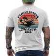 Family Cruise Mexico 2024 Family Matching Couple Men's T-shirt Back Print