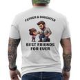 Fathers Day 2024 From Daughter For Dad And Daughter Matching Men's T-shirt Back Print