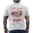 Fiesta Squad Family Matching Mexican 5 De Mayo 2024 Men's T-shirt Back Print