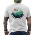 Into The Forest I Go To Lose My Mind Hot Air Balloon Aviator Men's T-shirt Back Print