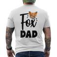 Fox Dad Woodland Creature Animal Men's T-shirt Back Print