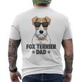 Fox Terrier Dad Dog Men's T-shirt Back Print