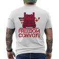 Freedom Convoy 2022 Support Our Truckers Convoy Mens Back Print T-shirt