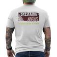 35 Year Work Anniversary 35Th Employee Appreciation Men's T-shirt Back Print