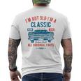 75Th Birthday 75 Years Old Classic Car Born 1948 Men's T-shirt Back Print
