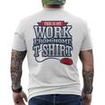 Telecommuter Novelty This Is My Work From Home Men's T-shirt Back Print