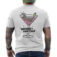 Weenies And Martinis Apparel Men's T-shirt Back Print