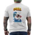 Grill The Bills Dolphin Chef Best Buffalo Burgers And Wings Mens Back Print T-shirt