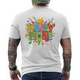 Happy Holi India Colors Festival Spring Toddler Boys Men's T-shirt Back Print