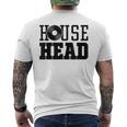 Househead House Music Dj Vinyl Edm Festival Mens Back Print T-shirt