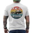 I'm Not Old I'm Classic Car Geburtstag Papa Opa Herren Damen Raglan T-Shirt mit Rückendruck