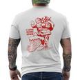 Inappropriate Christmas Santa Claus I Love Going Down Men's T-shirt Back Print