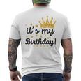 It's My Birthday For Mens Women Ns Girls Men's T-shirt Back Print