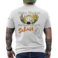 Jäger 70 Gut In Schuss Birthday Hunter Green S T-Shirt mit Rückendruck