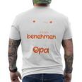 Kinder Ichersuche Mich Zu Benehmen Opa Children's Slogan T-Shirt mit Rückendruck