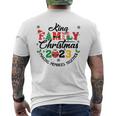 King Family Name Christmas Matching Surname Xmas Men's T-shirt Back Print