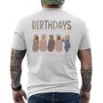 Labor And Delivery Birthdays Are Our Specialty L & D Nurse Men's T-shirt Back Print