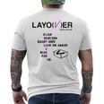 Layover For K-Pop Lover Army Bangtan Saranghae V Men's T-shirt Back Print