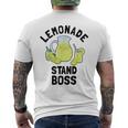 Lemon Juice Lemonade Stand Boss Men's T-shirt Back Print