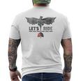 Let's Ride T-Shirt mit Rückendruck