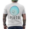 I Love Pluto My PlanetCute Astronomy Men's T-shirt Back Print