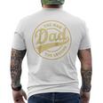 Lustiger Lustigeratertag Papa Pops Daddy Da Raglan T-Shirt mit Rückendruck