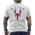 Maine Lobster Graphic Men's T-shirt Back Print